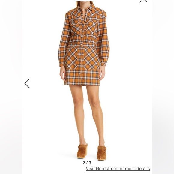 Veronica beard plaid dress size 14 - Picture 2 of 7